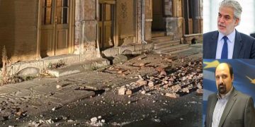 Η ηγεσία του Υπουργείου Πολιτικής Προστασίας στη Φλώρινα το Σάββατο