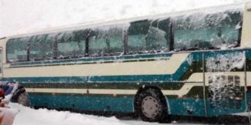 Μικρή ταλαιπωρία για επιβάτες του ΚΤΕΛ Κοζάνης, στο πρωινό δρομολόγιο για Αθήνα, λόγω κακοκαιρίας στην Αττική