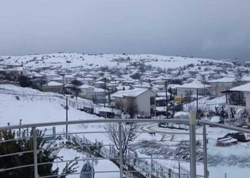 Υπέροχο λευκό τοπίο στο Λιβαδερό Κοζάνης (φωτ)