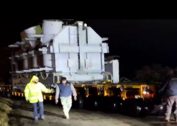 Κύριος Μετασχηματιστής μεταφέρθηκε από τον ΑΗΣ ΚΑΡΔΙΑΣ στον ΑΗΣ Αγίου Δημητρίου το βράδυ της Κυριακής