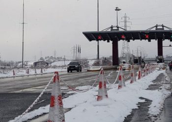 Η κατάσταση στο οδικό δίκτυο τώρα, στο ύψος των διοδίων Πολυμύλου (Βίντεο)