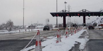 Η κατάσταση στο οδικό δίκτυο τώρα, στο ύψος των διοδίων Πολυμύλου (Βίντεο)