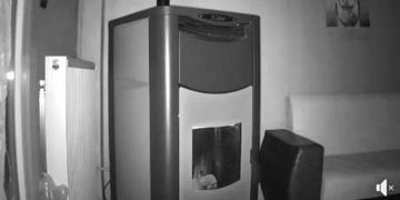 Δείτε πως ο σεισμός ταρακούνησε λέβητα 300 κιλών στην Φλώρινα (βίντεο)