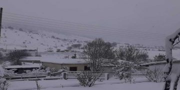 Λευκό “χαλί” και στα Σιδερά Κοζάνης