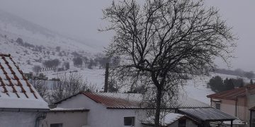 Στα λευκά ξύπνησε η Δυτική Μακεδονία-Φωτογραφίες