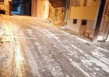 Σε παγοδρόμιο μετατράπηκαν δρόμοι της Τ.Κ. Σκλήθρου
