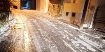 Σε παγοδρόμιο μετατράπηκαν δρόμοι της Τ.Κ. Σκλήθρου