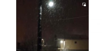 Χιονίζει και στο Τσοτύλι- Φωτογραφία