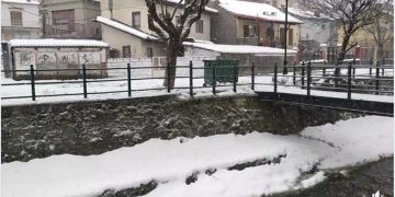 Το “έστρωσε” για τα καλά στη Φλώρινα  (βίντεο)