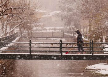 Πανέμορφη φωτογραφία από την κατάλευκη Φλώρινα