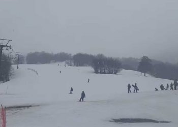 Χιονόπτωση τώρα στη Βασιλίτσα