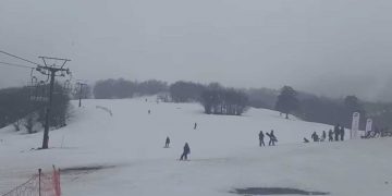 Χιονόπτωση τώρα στη Βασιλίτσα