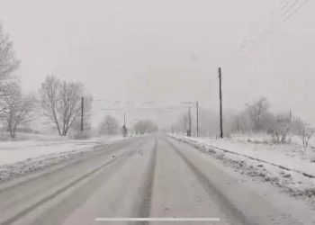 Αρκετό χιόνι στην Πτολεμαϊδα(VIDEO)