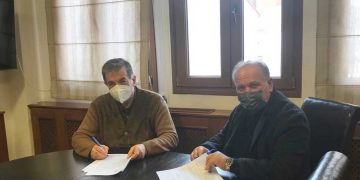 Τη σύμβαση για την κατασκευή υποδομών αντιπλημμυρικής προστασίας Δ.Κ Αμυνταίου του Δήμου Αμυνταίου υπέγραψε ο Δήμαρχος Αμυνταίου