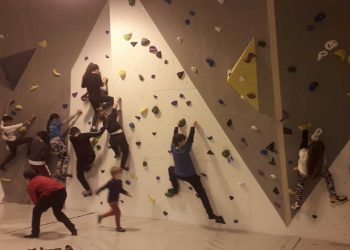 Πίστα αναρρίχησης κατασκευάστηκε στο κλειστό γυμναστήριο Νεστορίου