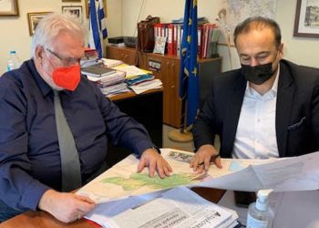 Συνάντηση του βουλευτή Γ. Αντωνιάδη με το ΓΓ Ενωσιακών Πόρων και Υποδομών Δημήτρη Παπαγιαννίδη για την πορεία των αρδευτικών έργων του Νομού Φλώρινας- Δελτίο Τύπου