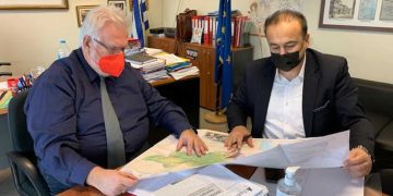 Συνάντηση του βουλευτή Γ. Αντωνιάδη με το ΓΓ Ενωσιακών Πόρων και Υποδομών Δημήτρη Παπαγιαννίδη για την πορεία των αρδευτικών έργων του Νομού Φλώρινας- Δελτίο Τύπου