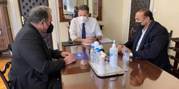 Την ενίσχυση των επιχειρήσεων Ν. Φλώρινας που επλήγησαν από τον σεισμό ζήτησαν από τον Αν. Υπουργό Οικονομικών Θόδωρο Σκυλακάκη ο Βουλευτής ΝΔ Γ. Αντωνιάδης και ο πρόεδρος του ΕΒΕ Σ. Σαπαλίδης – Δελτίο Τύπου