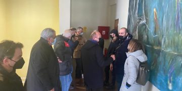 Πρόεδροι κοινοτήτων της Κοζάνης διαμαρτύρονται στην οικονομική επιτροπή του Δήμου Κοζάνης για τις αυξήσεις στο νερό (Βίντεο- Φωτογραφίες)