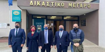 Στο δικαστικό μέγαρο Κοζάνης ο Υφ. Δικαιοσύνης Γ. Κώτσηρας – Στο επίκεντρο επαφών η συνδρομή στη νομική κοινότητα της Κοζάνης -Ψηφιοποίηση