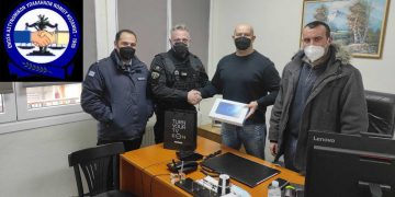 Δωρεά tablet στο Τμήμα Ασφαλείας Εορδαίας – Ευχαριστήριο μήνυμα της Ένωσης Αστυνομικών Υπαλλήλων
