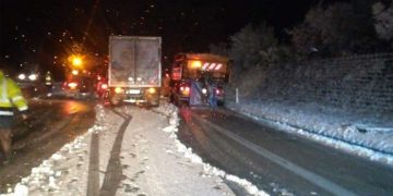 Απόφαση για διακοπή κυκλοφορίας μεγάλων φορτηγών στην Εγνατία από Πολύμυλο προς Γρεβενά και στον Κάθετο άξονα Σιάτιστας – Κρυσταλλοπηγής