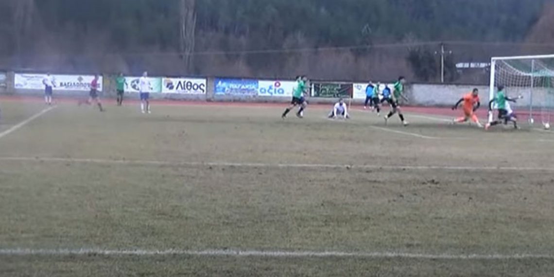 Δείτε το γκολ που έκρινε το παιχνίδι στα Γρεβενά και έδωσε τη νίκη στο Μακεδονικό επί του Κτηνοτροφικού(βίντεο)