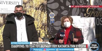 Ο σιδερίτης, το τσάι του Βερμίου που κατακτά την Ευρώπη – Η επιχείρηση του Ιγνάτιου Γαβριηλίδη στον Αγ. Χριστόφορο που αποσπάει παγκόσμιες διακρίσεις -VIDEO