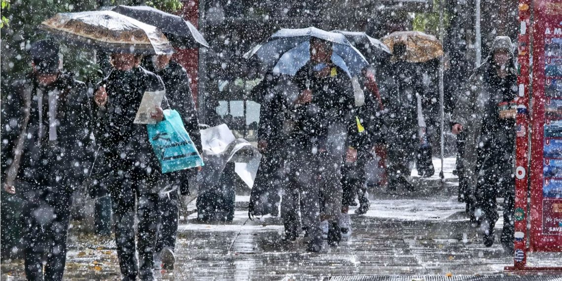 Εισβάλει νέα κακοκαιρία από σήμερα με καταιγίδες και χιόνι -Ποιες περιοχές μπαίνουν στο μάτι του χιονιά