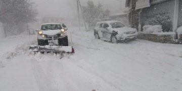 Άσπρισε η Κέλλη Φλώρινας