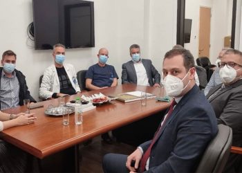 Συνάντηση στελεχών της ΝΔ στο Γενικό Αντικαρκινικό Ογκολογικό Νοσοκομείο «Άγιος Σάββας»