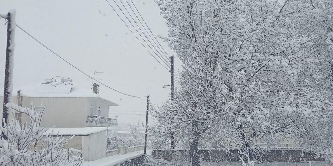 Στα λευκά η Μεσοποταμία Καστοριάς