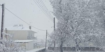 Στα λευκά η Μεσοποταμία Καστοριάς