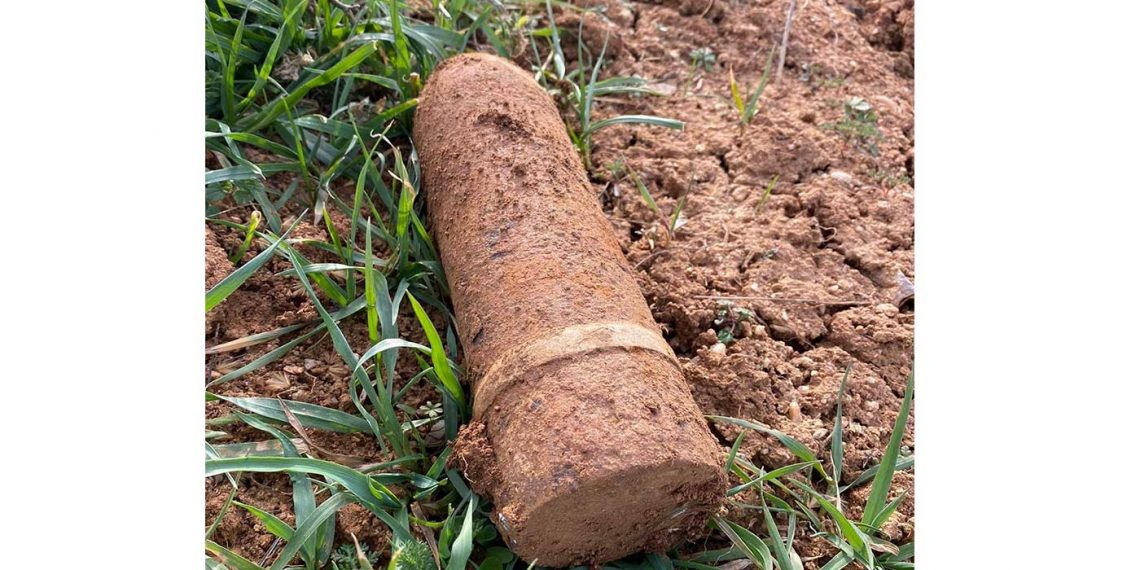 Οβίδα εντοπίστηκε σε χωράφι στον Φανό Αμυνταίου – Αναμένονται ειδικοί πυροτεχνουργοί