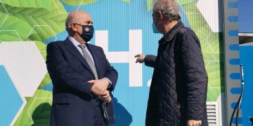 Επίσκεψη του Υφυπουργού Μεταφορών Μιχάλη Παπαδόπουλου στο πρώτο πρατήριο ανεφοδιασμού με υδρογόνο στο ΕΚΕΦΕ «Δημόκριτος»