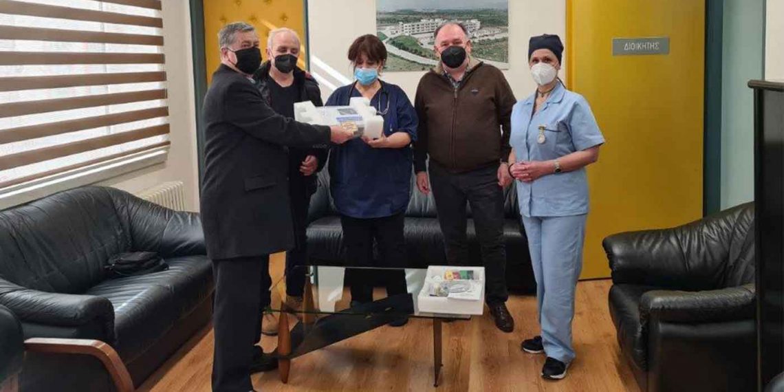 Δωρεά ενός ψηφιακού φορητού Ηλεκτροκαρδιογράφου από το Σύλλογο Καρκινοπαθών Εορδαίας στο Γενικό Νοσοκομείο Πτολεμαΐδας