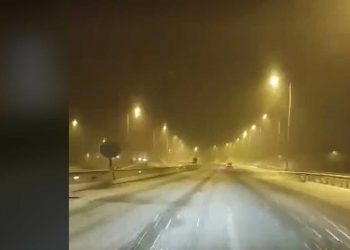 ΤΩΡΑ: Η κατάσταση στο οδικό δίκτυο στο ύψος του Πολυμύλου Κοζάνης-VIDEO