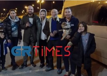 Οι πρώτοι πρόσφυγες από την Ουκρανία έφτασαν στη Θεσσαλονίκη