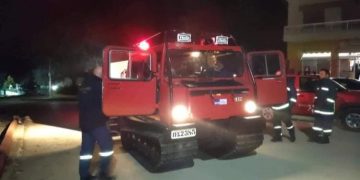 Αίσιο τέλος στην επιχείρηση απεγκλωβισμού των δύο ατόμων σε περιοχή του φράγματος Μεσοβούνου