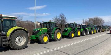 Αγροτική κινητοποίηση στην Περιφέρεια- Συγκέντρωση αγροτών από τη Δυτική Μακεδονία στο δρόμο Κοζάνης- Αργίλου