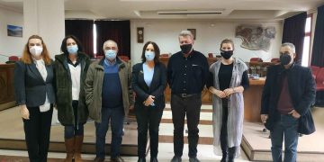 Καλλιόπη Βέττα:  «Συνάντηση με Δ.Σ. Συλλόγου Εργαζομένων Δήμου Εορδαίας – Επίσκεψη στον Βρεφονηπιακό Σταθμό Μποδοσάκειου»