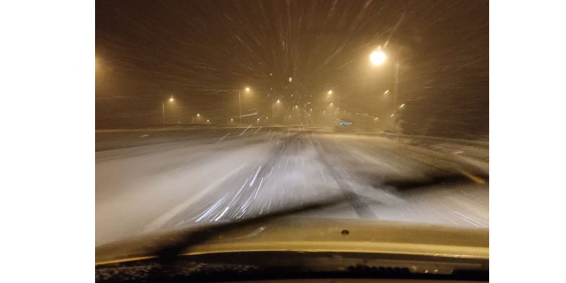 Η επέλαση της “Μπιάνκα” στη Δυτική Μακεδονία- Εικόνες από τα διόδια της Ιεροπηγής(video)