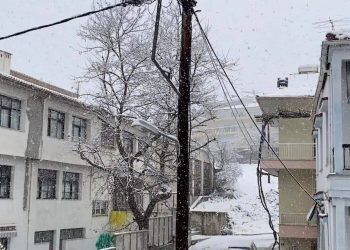 Στα λευκά η Κοζάνη-(VIDEO)