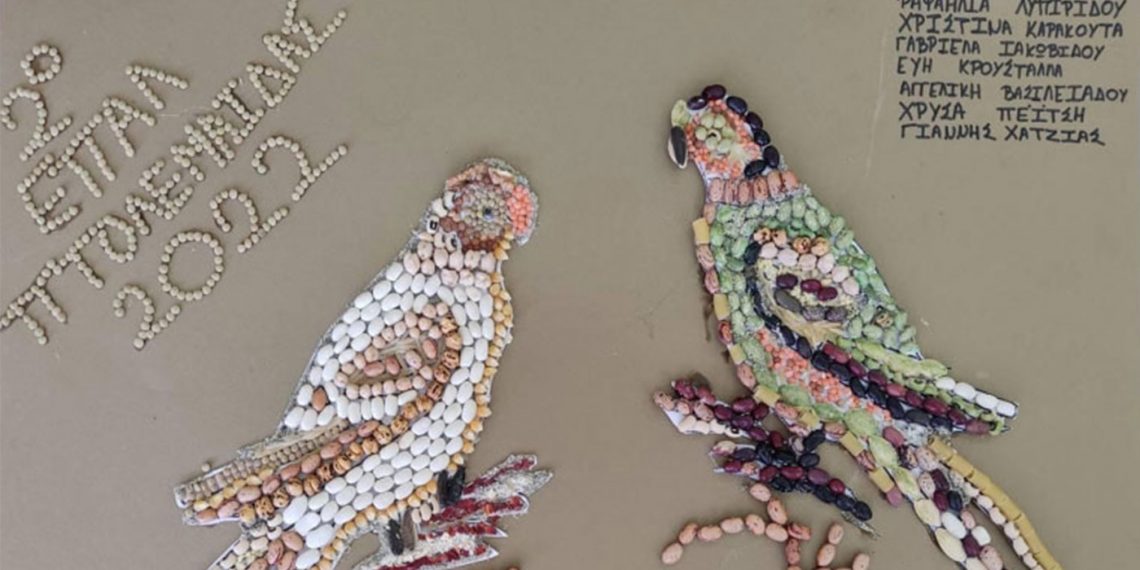 Πανέμορφα ομοιώματα ψηφιδωτών με καρπούς από το ΒΥ3 του 2ο ΕΠΑΛ Πτολεμαΐδας-2ο ΕΚ Κοζάνης (Πτολεμαΐδας)