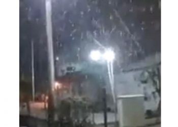 Χιονόπτωση στο Καρυοχώρι- VIDEO