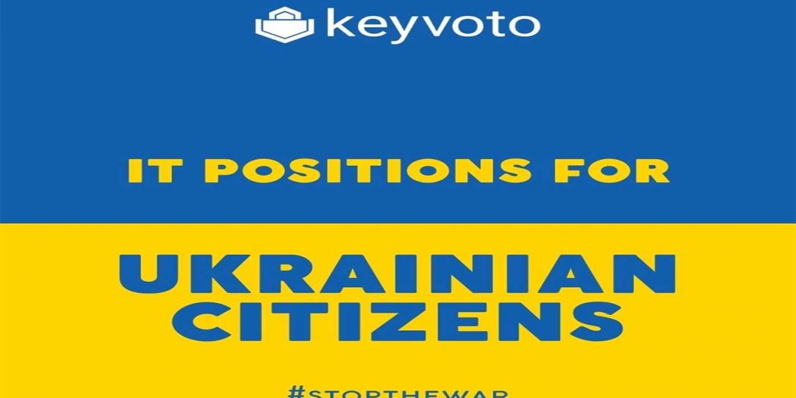 Η Πτολεμαϊδιώτικη Startup «Keyvoto» προσφέρει 4 θέσεις εργασίας σε Ουκρανούς πολίτες που δοκιμάζονται από τον πόλεμο