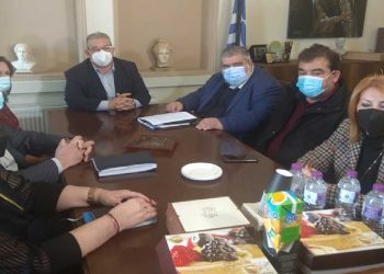 Στο δημαρχείο Εορδαίας ο Γ.Γ. του ΚΚΕ Δημήτρης Κουτσούμπας – Συνάντηση με τον δήμαρχο Π. Πλακεντά