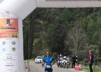 Το ασημένιο μετάλλιο κατέκτησε ο Δημήτρης Κουτσουμπίδης του ΣΔΟΕ στον 2ο Μαραθώνιο Ολυμπίας