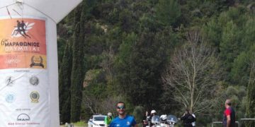 Το ασημένιο μετάλλιο κατέκτησε ο Δημήτρης Κουτσουμπίδης του ΣΔΟΕ στον 2ο Μαραθώνιο Ολυμπίας