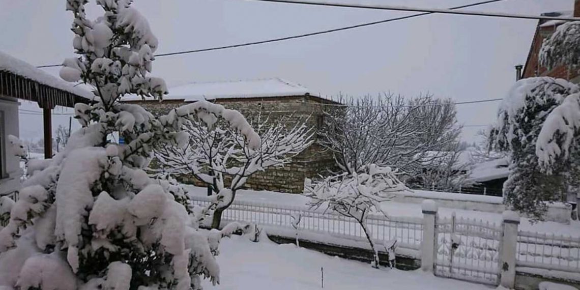 Πανέμορφες εικόνες από την Κοζάνη στα λευκά (φώτο)